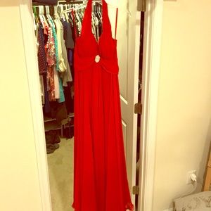 Formal Red Gown